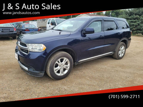 2012 Dodge Durango for sale at J & S Auto Sales in Thompson ND
