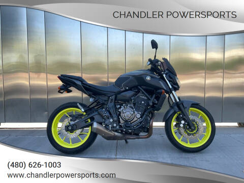 2018 Yamaha MT-07 for sale at Chandler Powersports in Chandler AZ