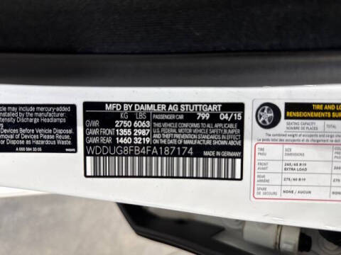 2015 Mercedes-Benz S-Class S 550 4MATIC