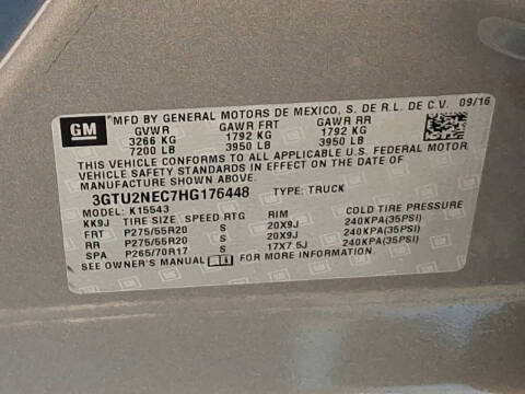 2017 GMC Sierra 1500