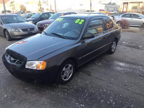 2002 Hyundai Accent for sale at DIAMOND AUTO SALES LLC in Milwaukee WI