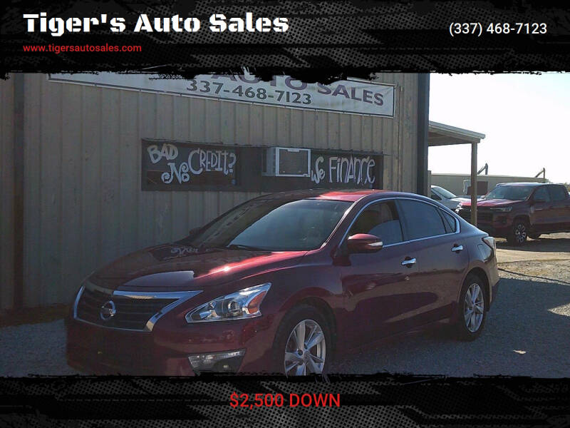 2014 Nissan Altima for sale at Tiger's Auto Sales in Mamou LA