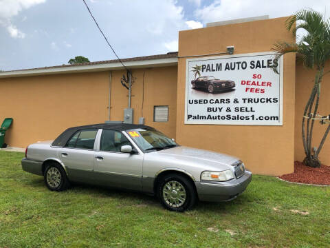 2006 Mercury Grand Marquis for sale at Palm Auto Sales in West Melbourne FL