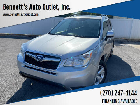 2015 Subaru Forester for sale at Bennett's Auto Outlet, Inc. in Mayfield KY