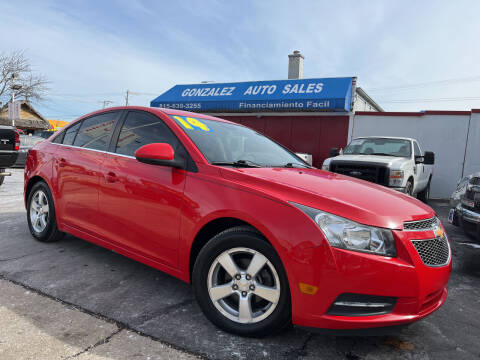 2014 Chevrolet Cruze for sale at Gonzalez Auto Sales in Joliet IL