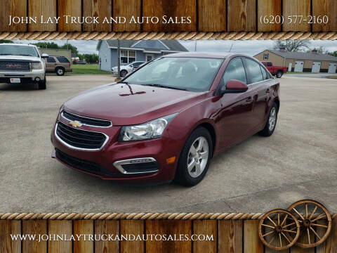 2015 Chevrolet Cruze for sale at John Lay Truck and Auto Sales in Independence KS
