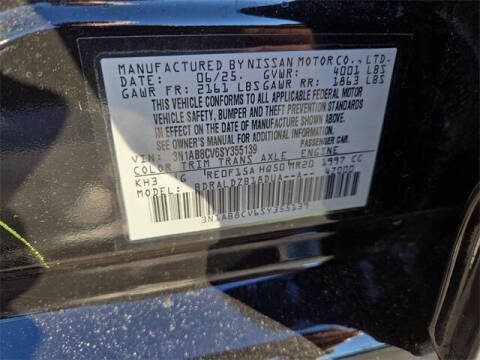 2025 Nissan Sentra SV