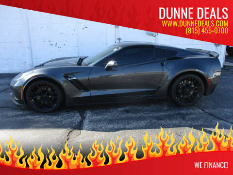 2017 Chevrolet Corvette for sale at Dunne Deals in Crystal Lake IL
