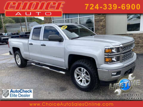 2014 Chevrolet Silverado 1500 for sale at CHOICE AUTO SALES in Murrysville PA