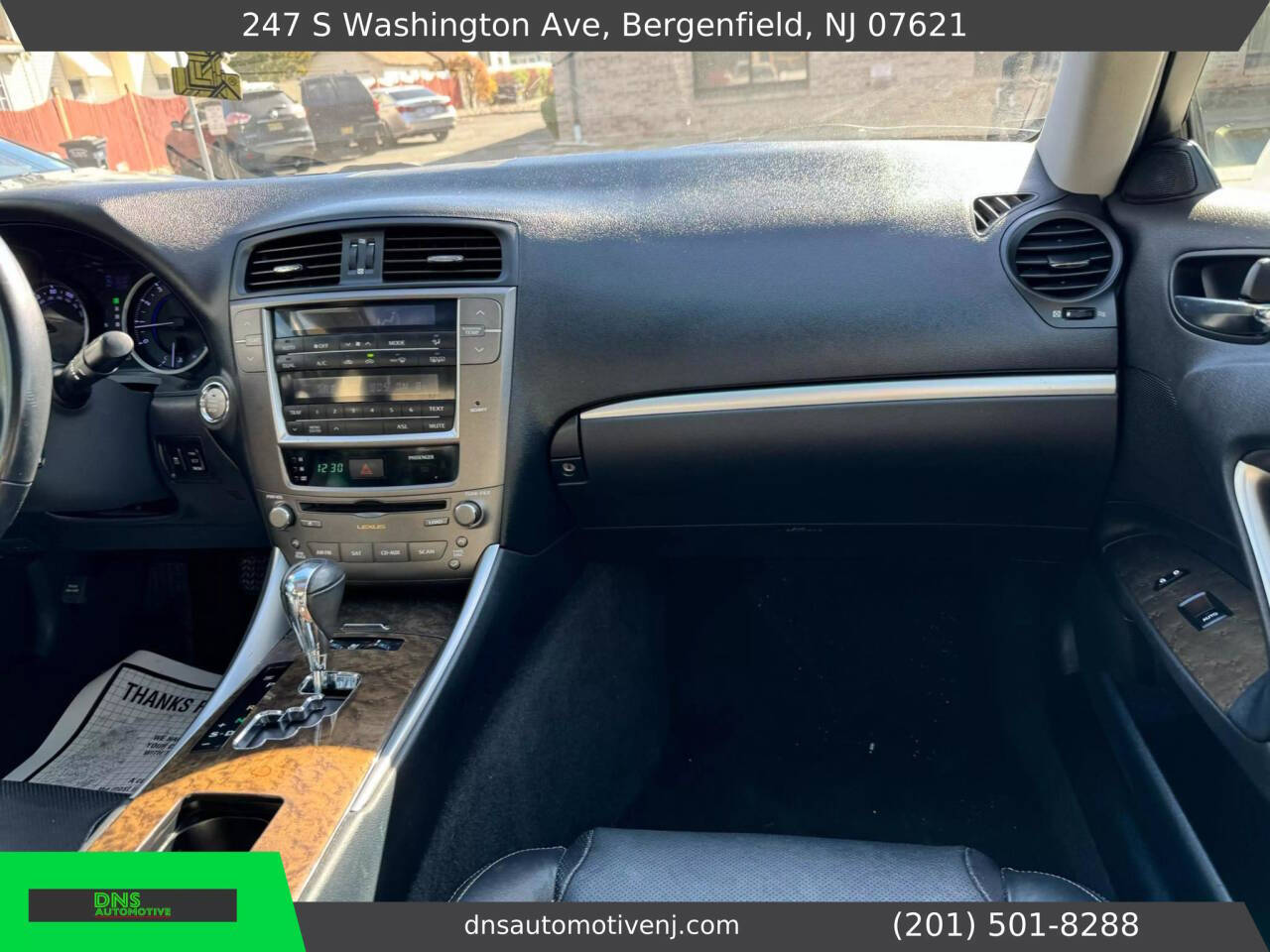 2011 Lexus IS 250 for sale at DNS Automotive Inc. in Bergenfield, NJ