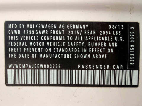2014 Volkswagen Golf TDI