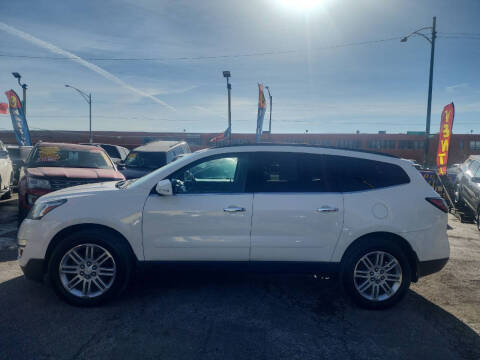 2014 Chevrolet Traverse for sale at ROCKET AUTO SALES in Chicago IL