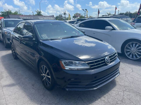 2018 Volkswagen Jetta for sale at America Auto Wholesale Inc in Miami FL