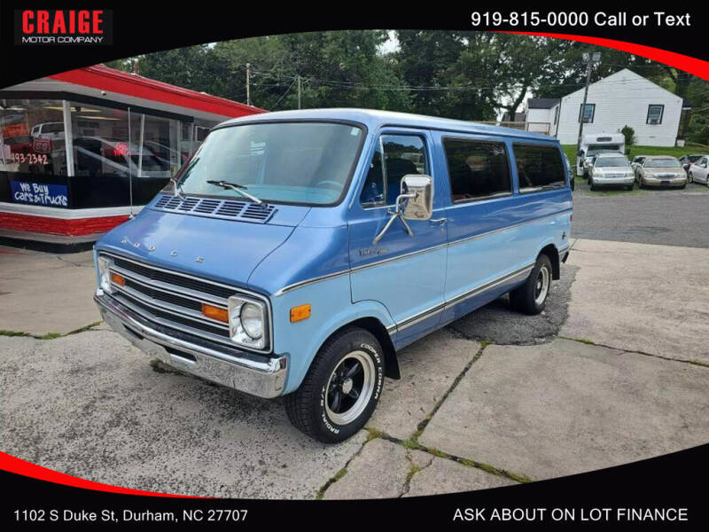 1978 dodge best sale van for sale