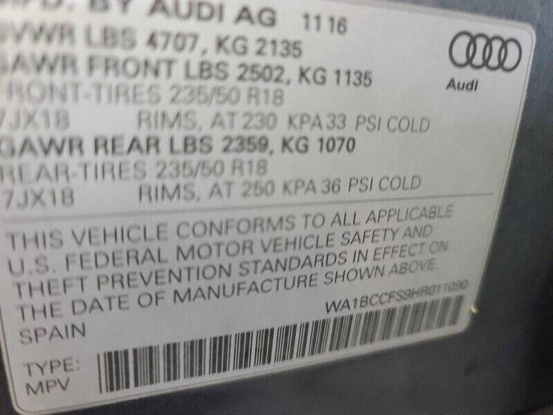 2017 Audi Q3 2.0T Premium