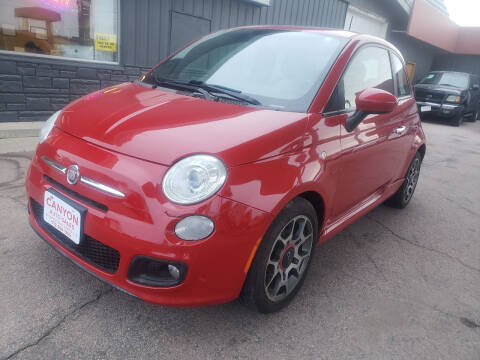 2012 FIAT 500 for sale at Canyon Auto Sales LLC in Sioux City IA