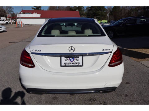 2015 Mercedes-Benz C-Class C 300 4MATIC