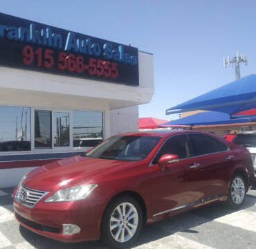 2010 Lexus ES 350 for sale at Franklin Auto Sales in El Paso TX