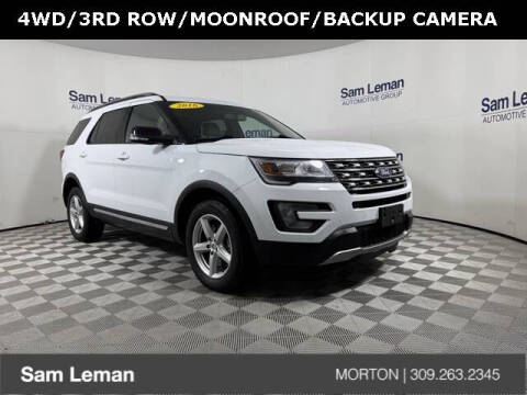 2016 Ford Explorer for sale at Sam Leman CDJRF Morton in Morton IL