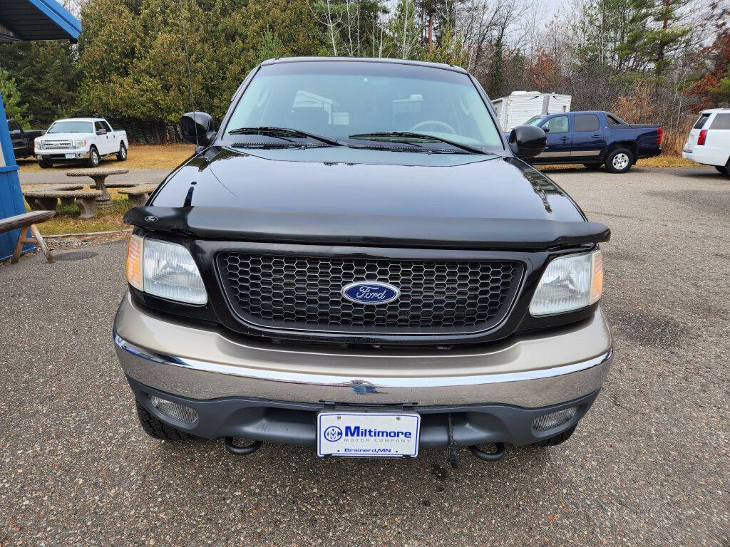 2002 Ford F-150 for sale at Miltimore Motor Company in Pine River, MN