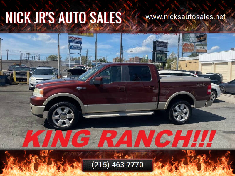 2007 Ford F-150 for sale at Nick Jr's Auto Sales in Philadelphia PA