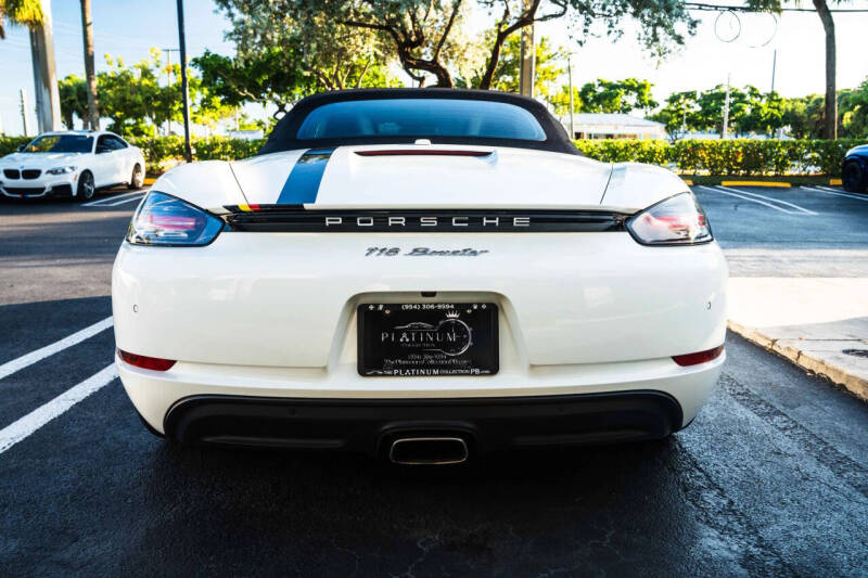 2017 Porsche 718 Boxster