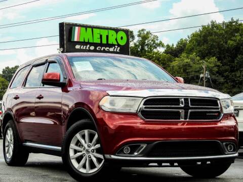 2015 Dodge Durango for sale at Metro Auto Credit in Smyrna GA