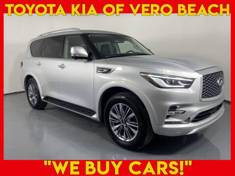 2021 Infiniti QX80 for sale at PHIL SMITH AUTOMOTIVE GROUP - Toyota Kia of Vero Beach in Vero Beach FL