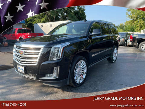 2016 Cadillac Escalade for sale at JERRY GRADL MOTORS INC in North Tonawanda NY