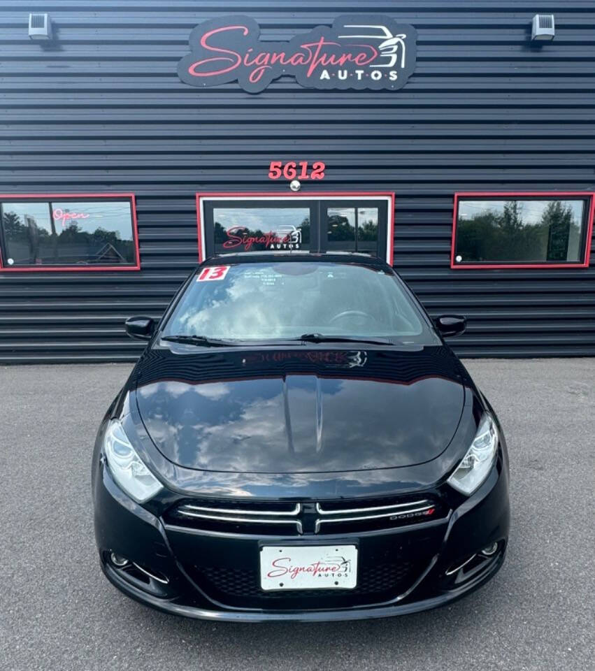 2013 Dodge Dart for sale at SIGNATURE AUTOS LLC in Weston, WI