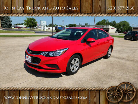 2018 Chevrolet Cruze for sale at John Lay Truck and Auto Sales in Independence KS