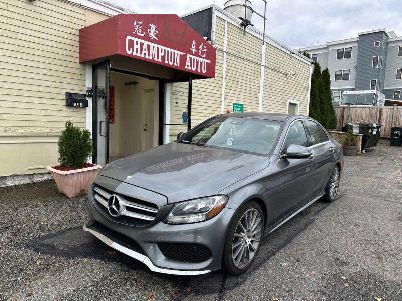 2017 Mercedes-Benz C-Class for sale at Champion Auto LLC in Quincy MA