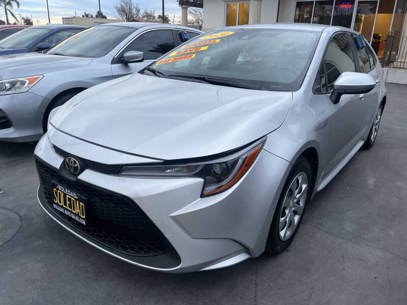 2020 Toyota Corolla for sale at Soledad Auto Sales in Soledad CA