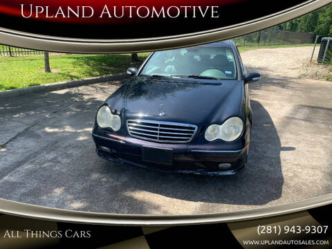 2005 Mercedes-Benz C-Class for sale at Upland Automotive in Houston TX