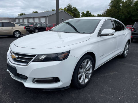 2018 Chevrolet Impala for sale at Blake Hollenbeck Auto Sales in Greenville MI