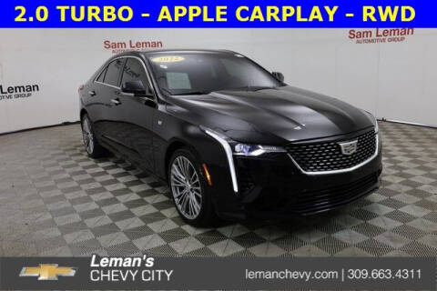 2022 Cadillac CT4 for sale at Leman's Chevy City in Bloomington IL