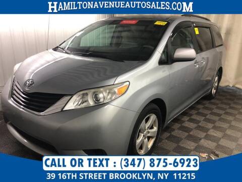 2014 Toyota Sienna for sale at Hamilton Avenue Auto Sales in Brooklyn NY