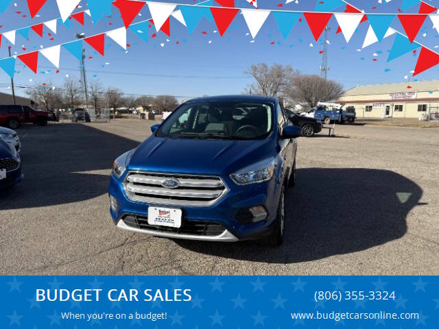 2019 Ford Escape for sale at BUDGET CAR SALES in Amarillo TX