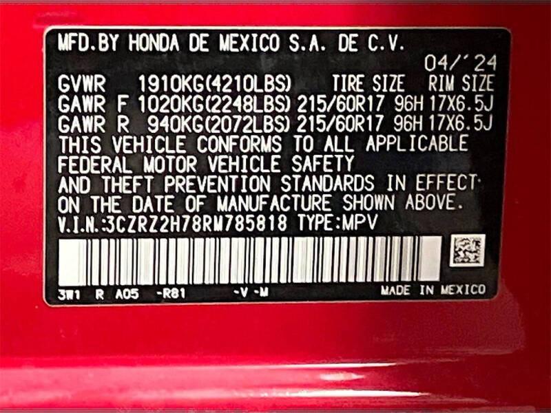 2024 Honda HR-V