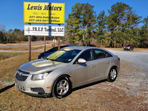 2013 Chevrolet Cruze for sale at Lewis Motors LLC in Deridder LA