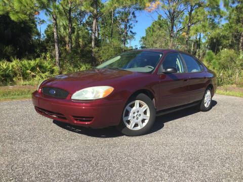 2007 Ford Taurus for sale at VICTORY LANE AUTO SALES in Port Richey FL