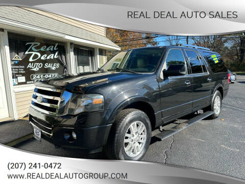 2014 Ford Expedition EL for sale at Real Deal Auto Sales in Auburn ME