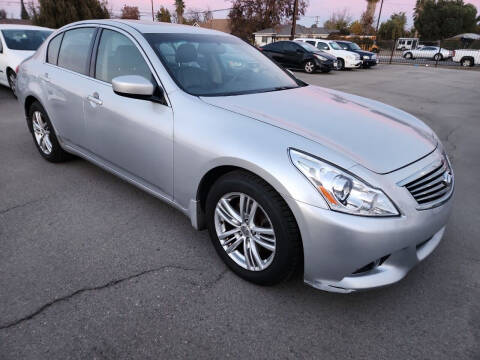 2012 Infiniti G37 Sedan for sale at COMMUNITY AUTO in Fresno CA