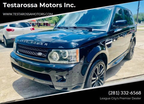 2011 Land Rover Range Rover Sport for sale at Testarossa Motors Inc. in League City TX