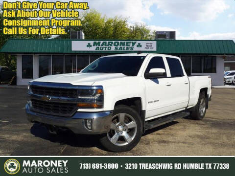 2018 Chevrolet Silverado 1500 for sale at Maroney Auto Sales in Humble TX