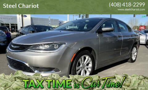 2015 Chrysler 200 for sale at Steel Chariot in San Jose CA