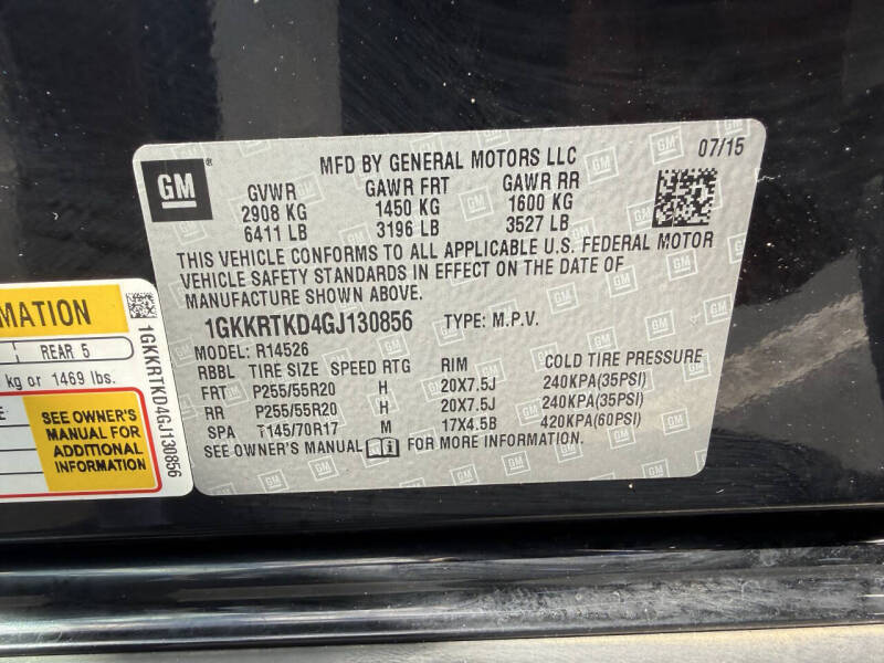 2016 GMC Acadia Denali