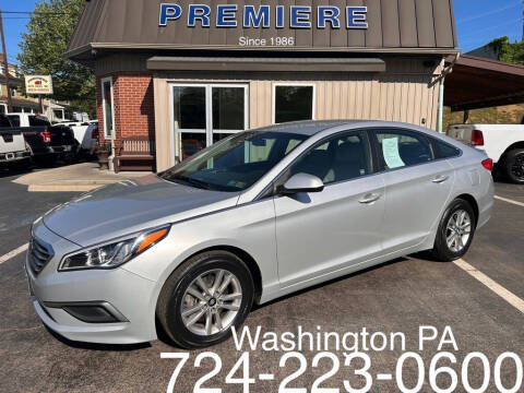2017 Hyundai Sonata for sale at Premiere Auto Sales in Washington PA