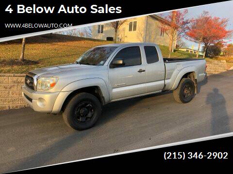 2008 Toyota Tacoma for sale at 4 Below Auto Sales in Willow Grove PA