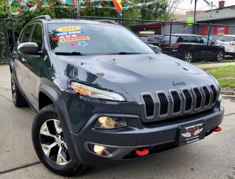 2016 Jeep Cherokee for sale at Paps Auto Sales in Chicago IL